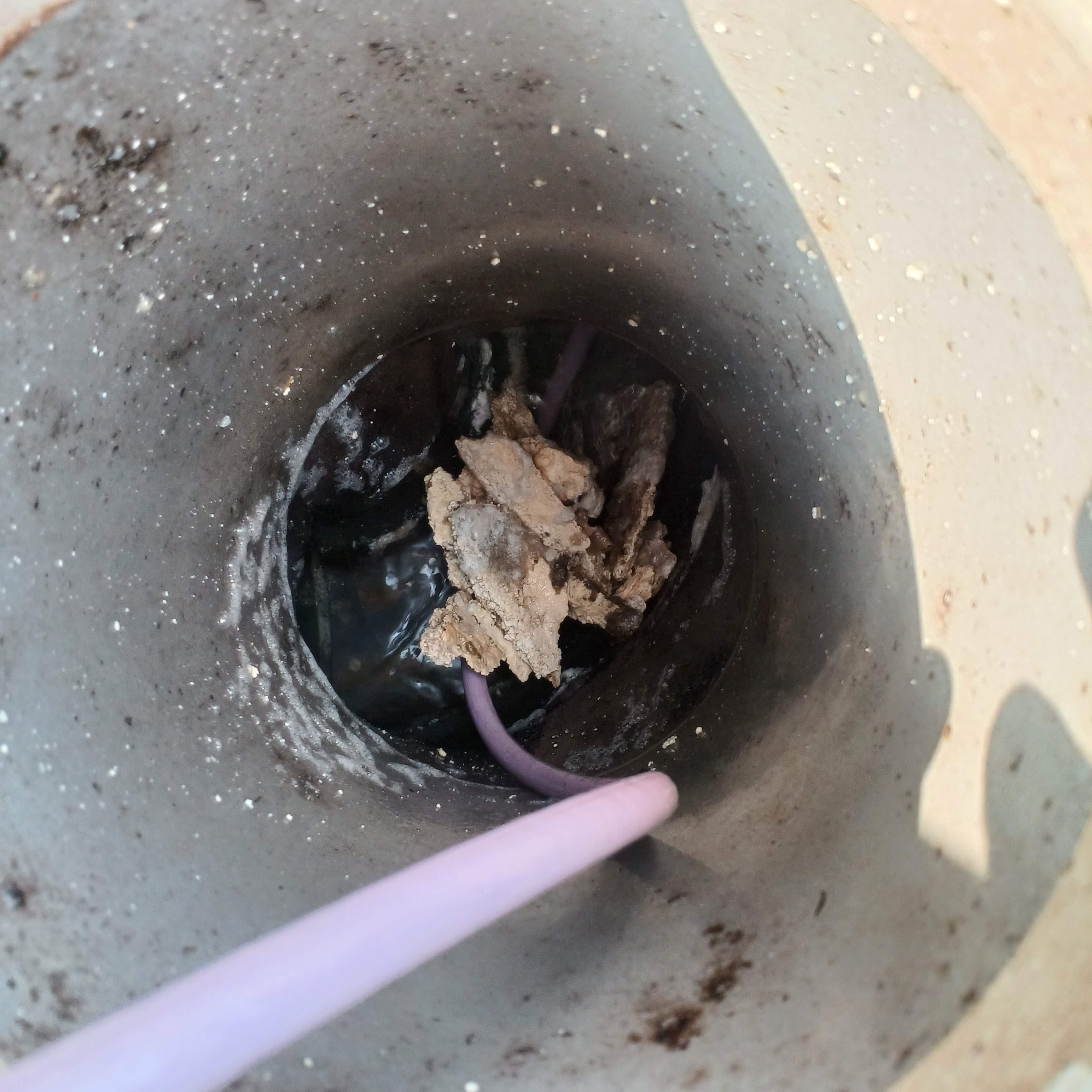 戸建て住宅の排水管清掃